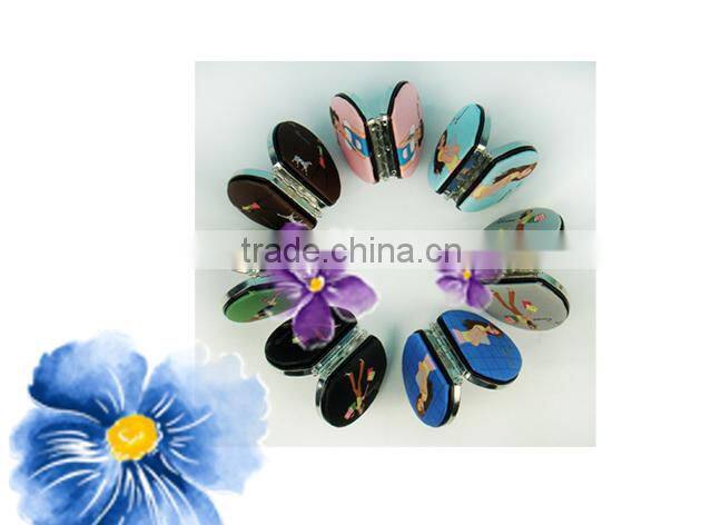 custom print compact mirror sublimation printing