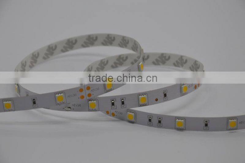Double Side White PCB Various Colors Led Strip Rgb 5050