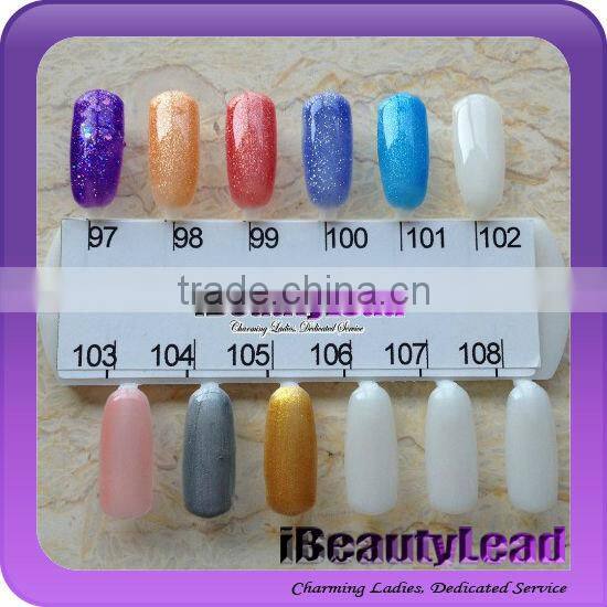 2013 soak off uv gel polish gel UV with 105 colors
