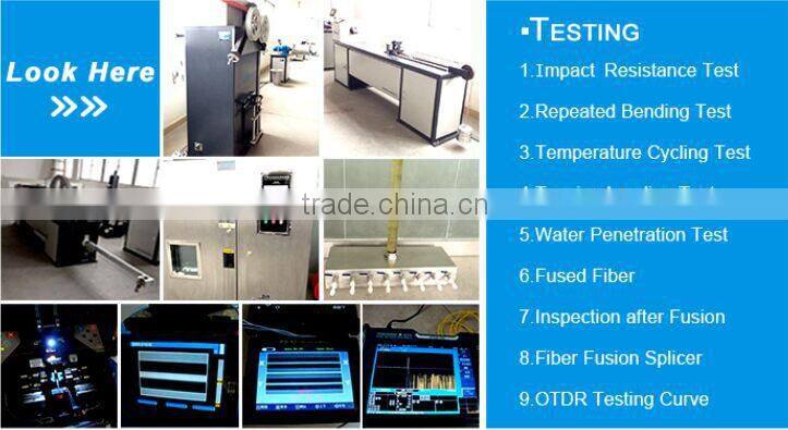 PU/UPC/APC types SM/MM outdoor fiber patch cord