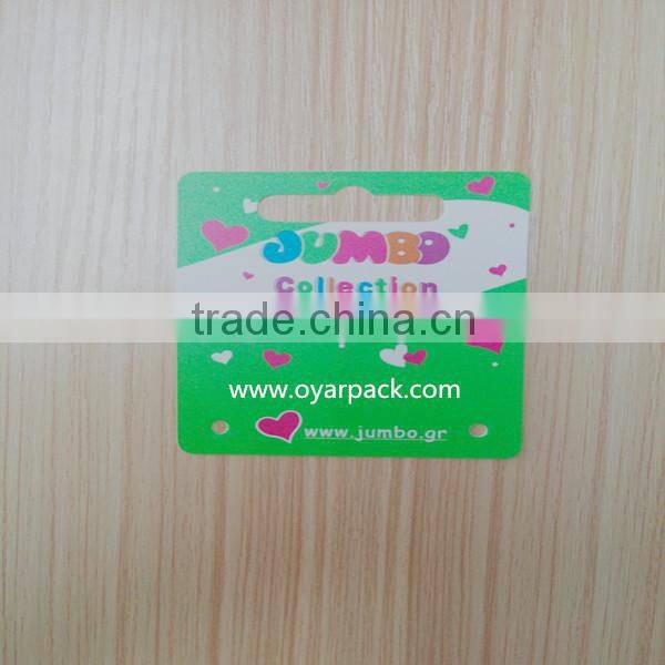 wholesale small price clothes hanger tags