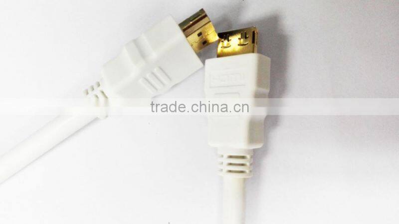 High speed hdmi cable with lock professional manufacturer support 4K*2K
