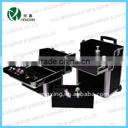 4 In 1 Professional Rolling Cosmetic Case Trolley Makeup Case