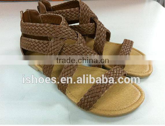 Summer classic black campagus sandals