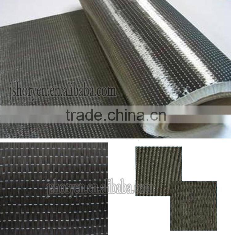 Fire resistant UD carbon fabric high strength construction reinforced material
