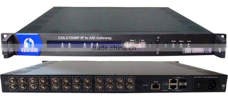 IP to dvb asi gateway & converter COL5700BP
