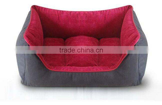 Red Soft Dog Bed for pet