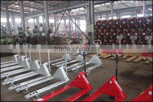 2015 Sinolift New NPG 2.5 Ton Galvanised CE Certificate Hand Pallet Truck