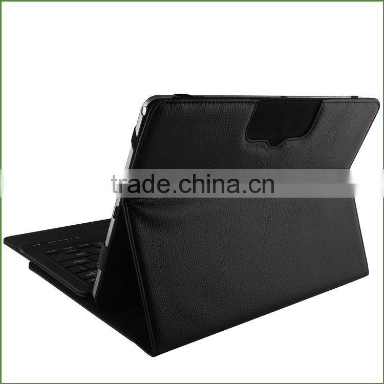 Very popular in US market leather tablet covers with keyboard for Universal 12 inch tablet leather covers