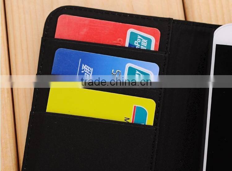 2015 Napov High Quality Competitive Price Leather Flip Case for HTC One M8
