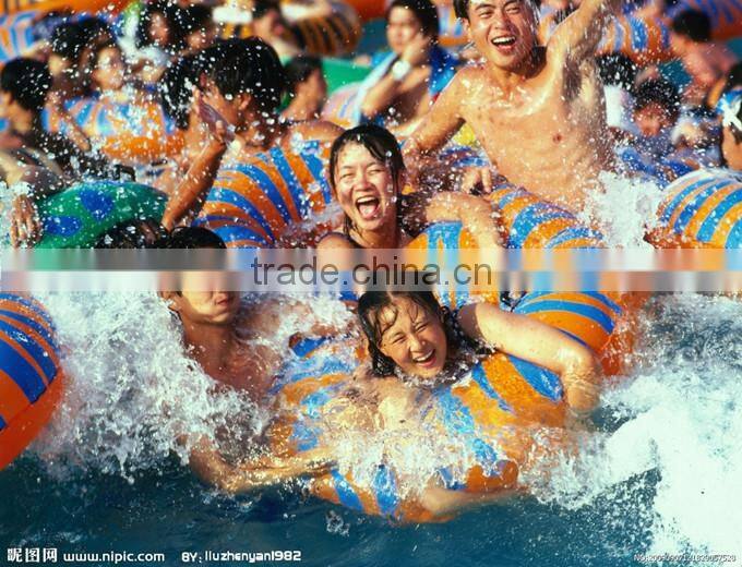 Outdoor water slide fiberglass water park equipment for best sale