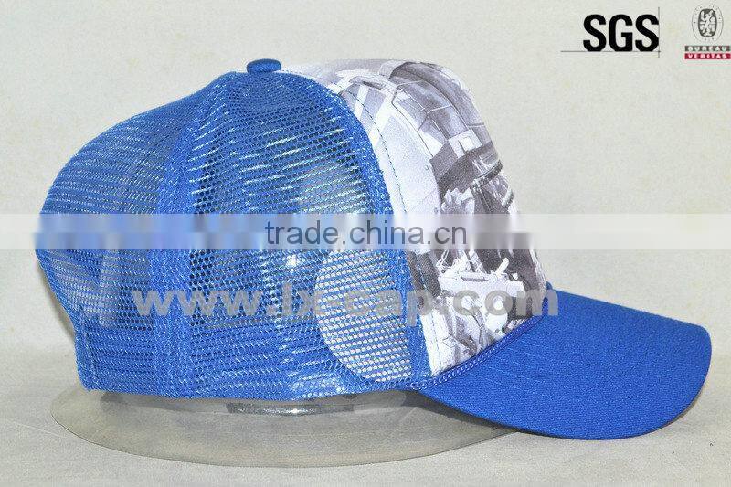 Cheap promotional wholesale 5 panel trucker cap