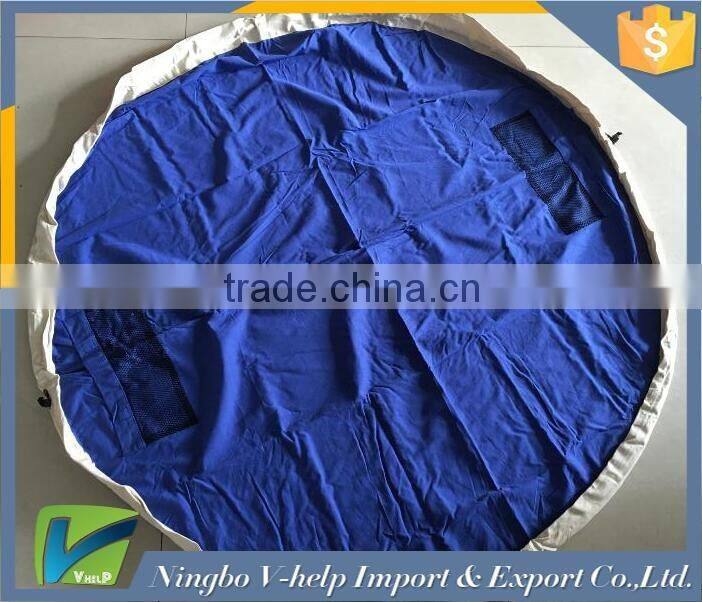 High Quality Portable Kids Canvas Toy Storage Bag Toys Organizer