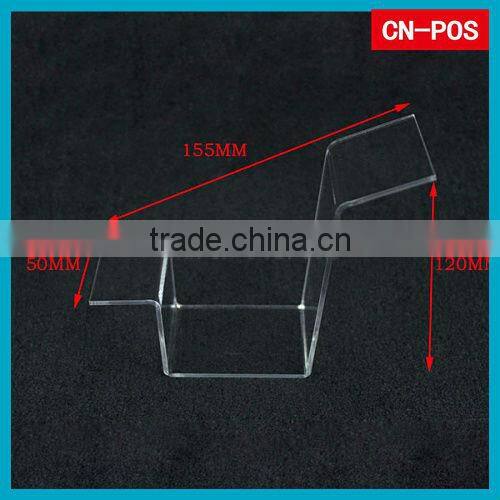 acrylic shoes holder for display for shopping mall