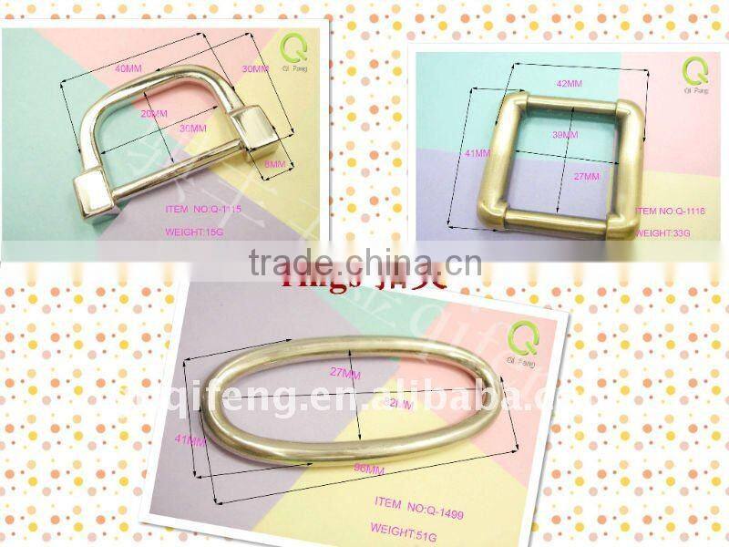 iron buckle for bag for 1 1/2"