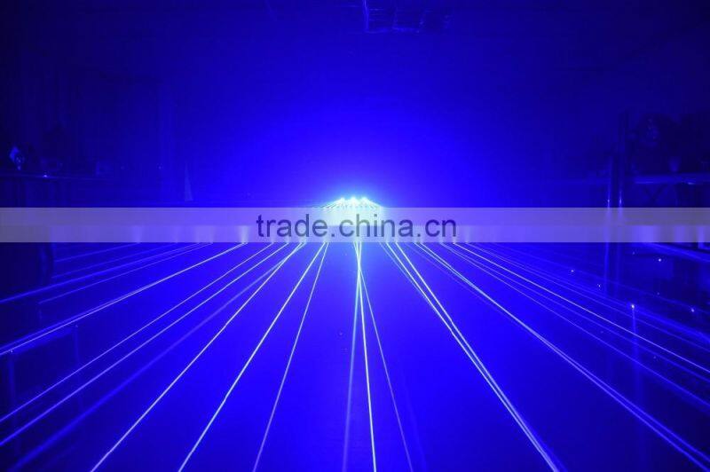 Mini stage laser lighting / Single blue light / Christmas decoration laser lighting projector
