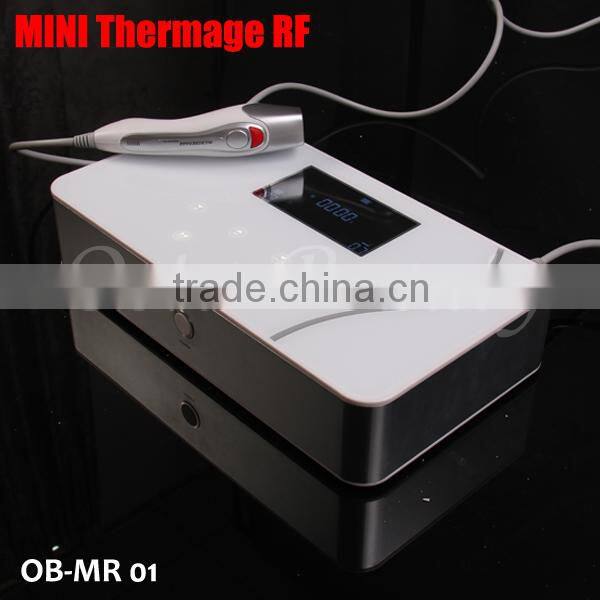 Fractional rf microneedle