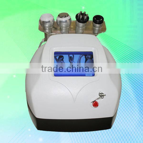 Super mini Tripolar RF & Vacuum &cavitation portable fast result rf cavitation vacuum slimming machine