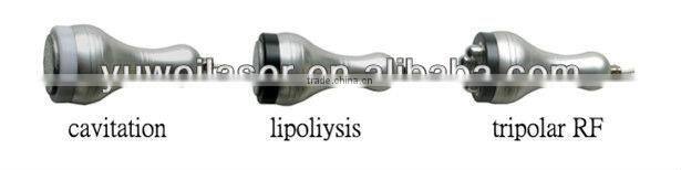 mini ultrasonic cavitation +tripolar RF fat removal machine