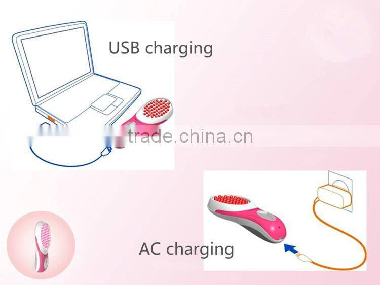 Multi-wavelength DPL Led colorful light therapy apparatus with red blue yellow far infrared treatment heads