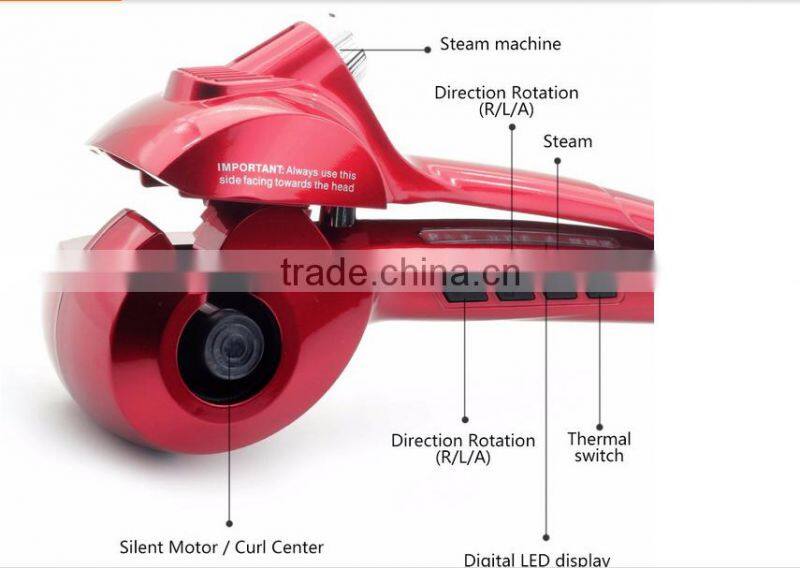 STEAM HAIR CURLER Electric Spray Steam Auto As Seen As on TV Hot Selling Curlers up Heating Rapid Big Wave Magic Hair Curler