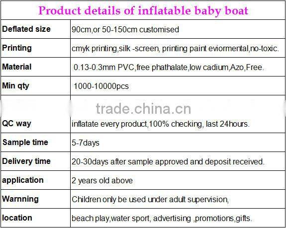 Promotional Water Boat for kids