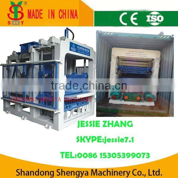 Brick making machine price mould for QT5-20 concrete paver manufacturing products Algeria