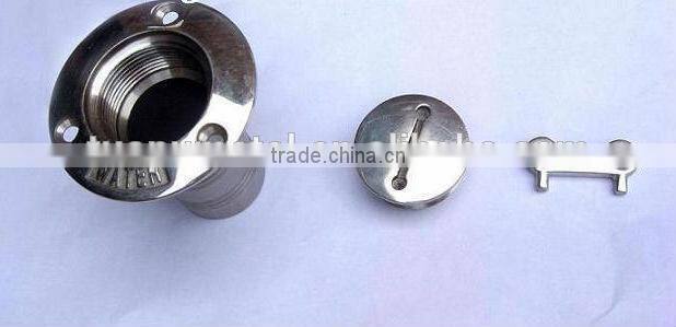 China cheap Marine yacht plastic Deck Filler,Plastic Boat Fuel Deck Filler for sale