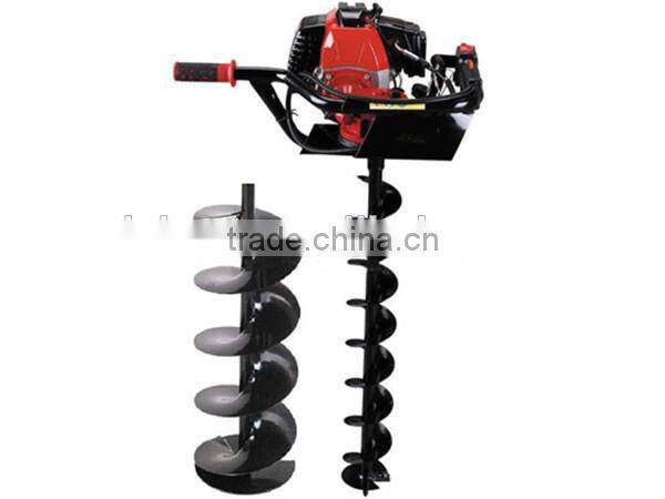 portable land digging machines 49cc hole digger tree planting hole digger