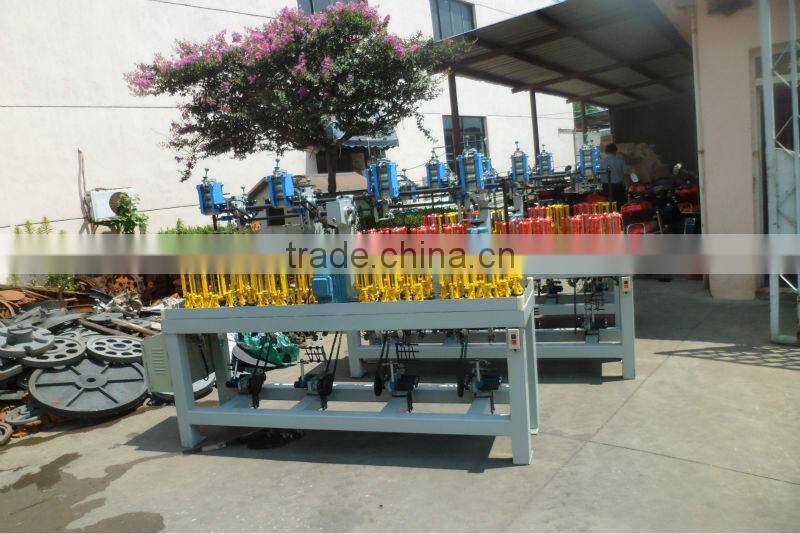 24 spindle high speed shoe laces braiding machine