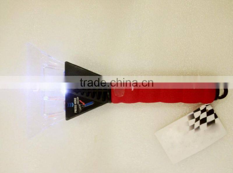 car hand ice scraper with led light