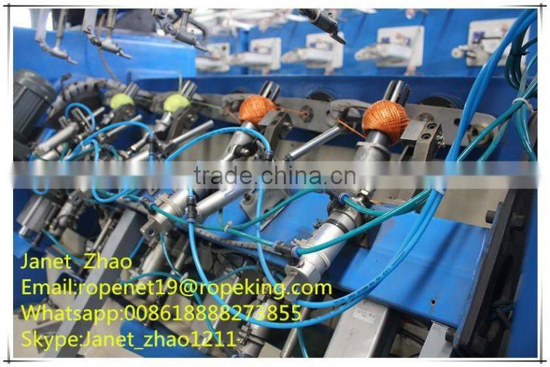 best sale single-head plastic rope ball making machine/Ball winder/machine making plastic ball