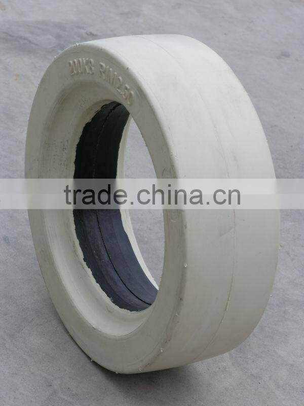 5.00-8 price tire, solid tires with rim with brake,tire for lifting platform