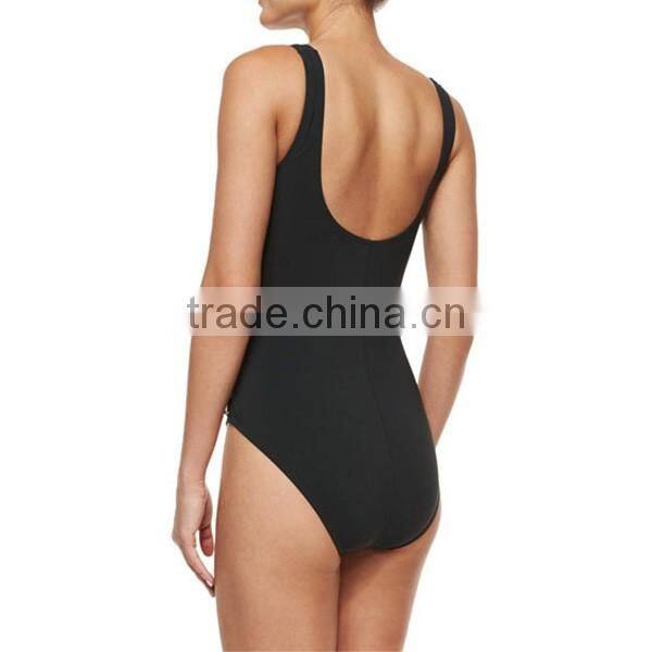 2017 fast delivery xxx one-piece girls swimwear classic style