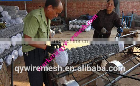 Hot sale used chain link fence for sale,galvanized chain link fence, wholesale used chain link fence