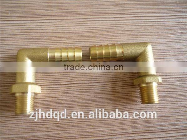 forged brass elbow two-way hose fitting foe pex pipe
