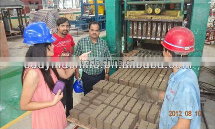 AUTOMATIC BLOCK MACHINE QT4-15C hydraulic motor brand mitsubishi