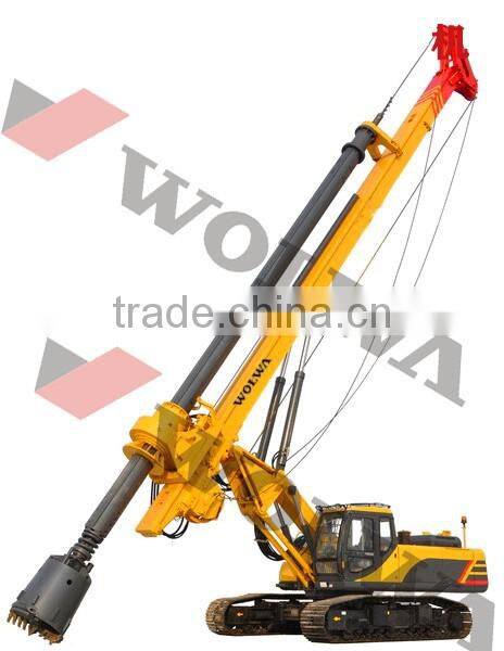 Hot sale GNLW360 Friction rod rotary drilling rig