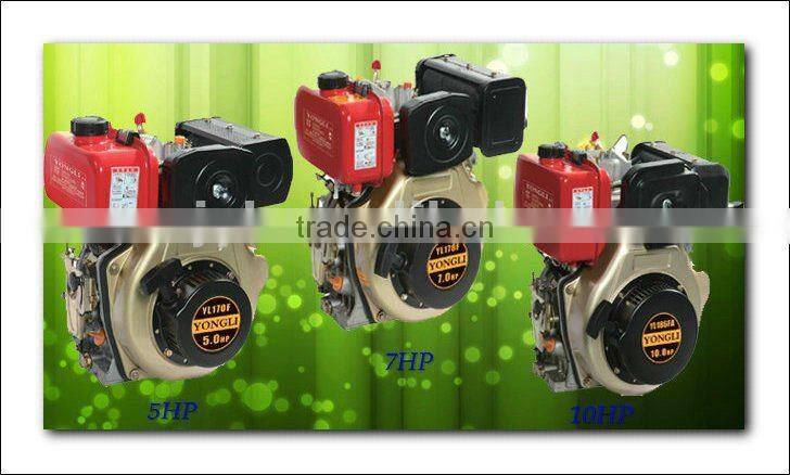 10HP single-cylinder air-cooled Diesel engine YL186FA