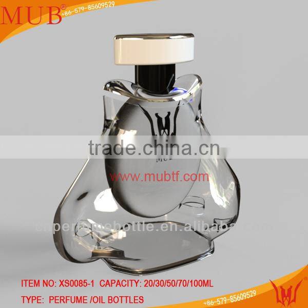 Beauty empty crystal perfume bottles,wholesale crystal perfume bottles