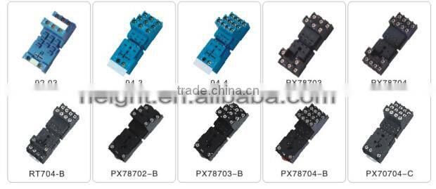 HEIGHT Hot Sale PX78714-E Relay Socket / 14pin Relay Socket/General relay socket with High Quality Factory Price