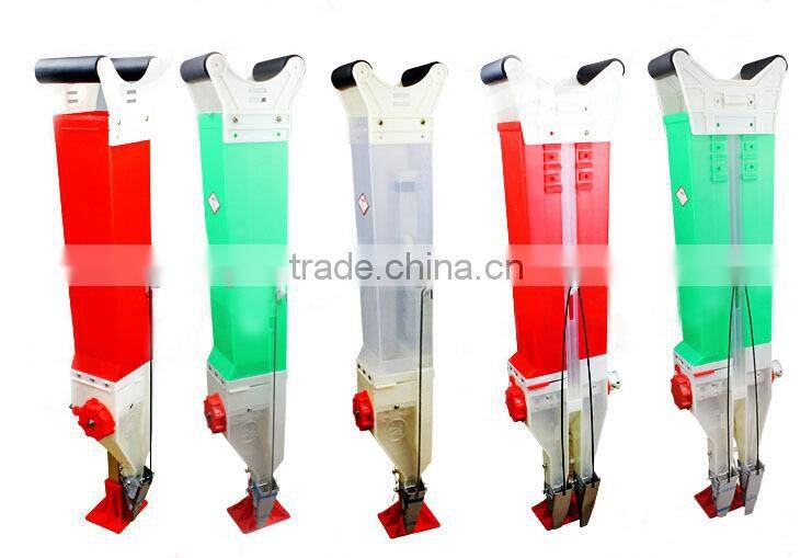 Double barrel manual corn plastic planter
