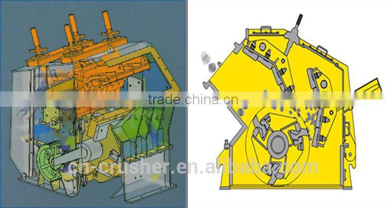 Selective crushing effects counterattact hammer crusher