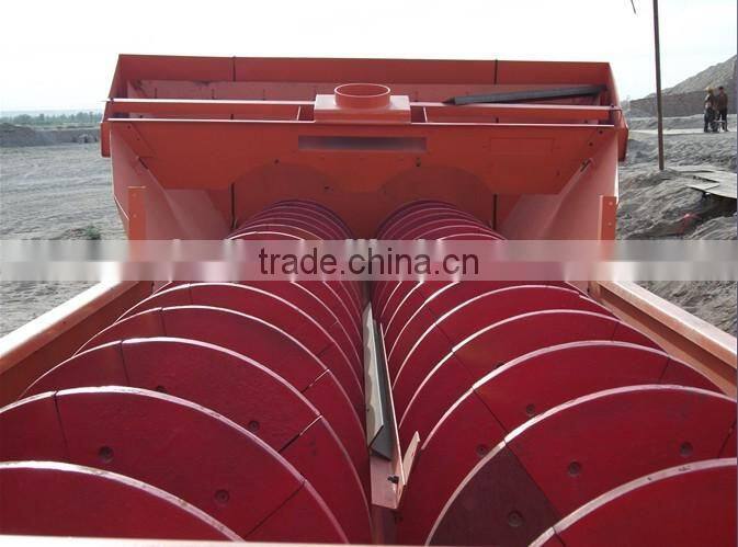 Large capacity Double Spiral Sand Washer/Double Screw Sand Washer For Seasand/Riversand