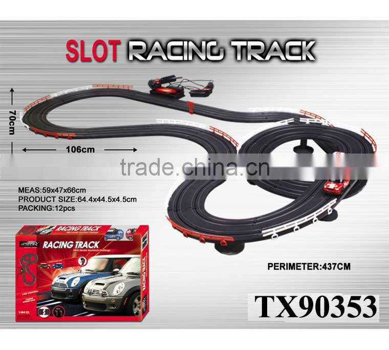 1:64 toy car track, transfer rail car