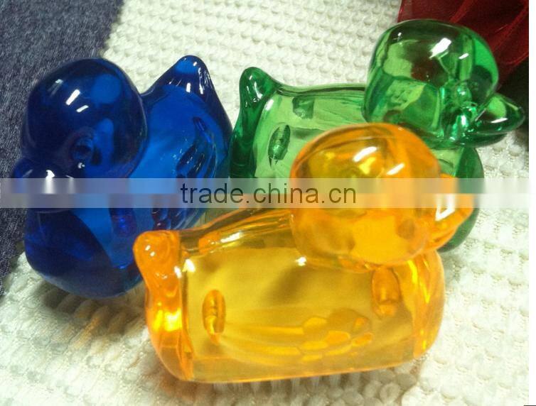 Greenwell 1 DUNDEE Nailbrush, transparent green