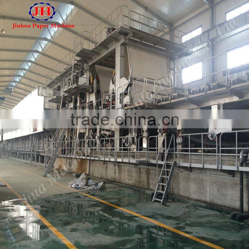 1092mm Double-cylinder and double-mesh paper machine,corrugated paper making machine