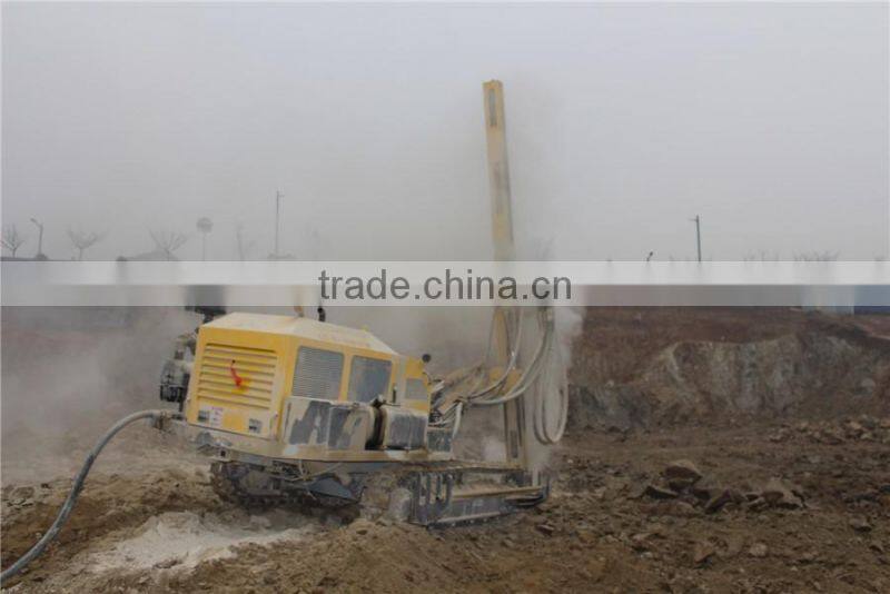 Medium Air Pressure Crawler Hydraulic Drilling Rig Z138YA For Depth 40 Meters