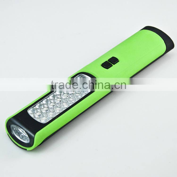 24+4 led working light with ultra bright led flashlight led working lamp