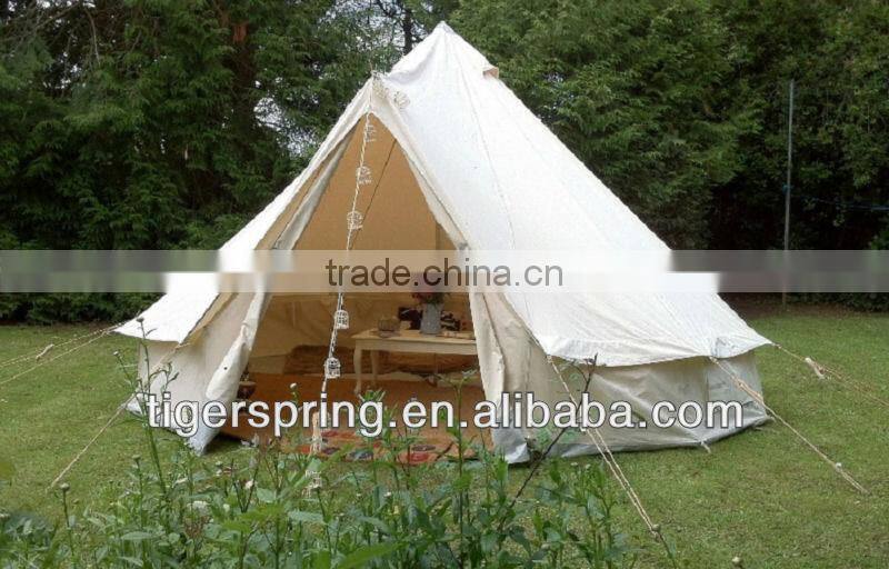 Luxury Canvas Camping Tent 5 person Camping Teepee Tent